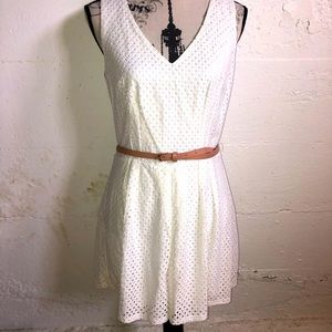 White Lace Romper Size 11 NWT